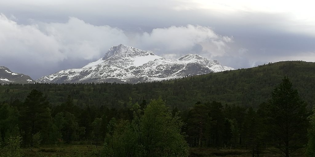 snö på snota